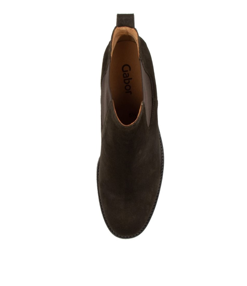 Gabor En Daim Vert Matilda | Exclusif